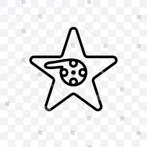 Photostock Vector Hollywood Star Walk Of Fame Star With Emblems 300x300 Photostock Vector Hollywood Star Walk Of Fame Star With Emblems