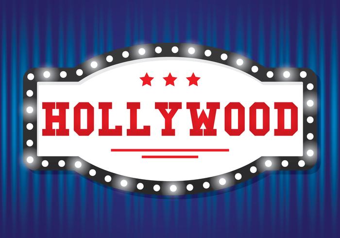 700x490 Hollywood Light Sign