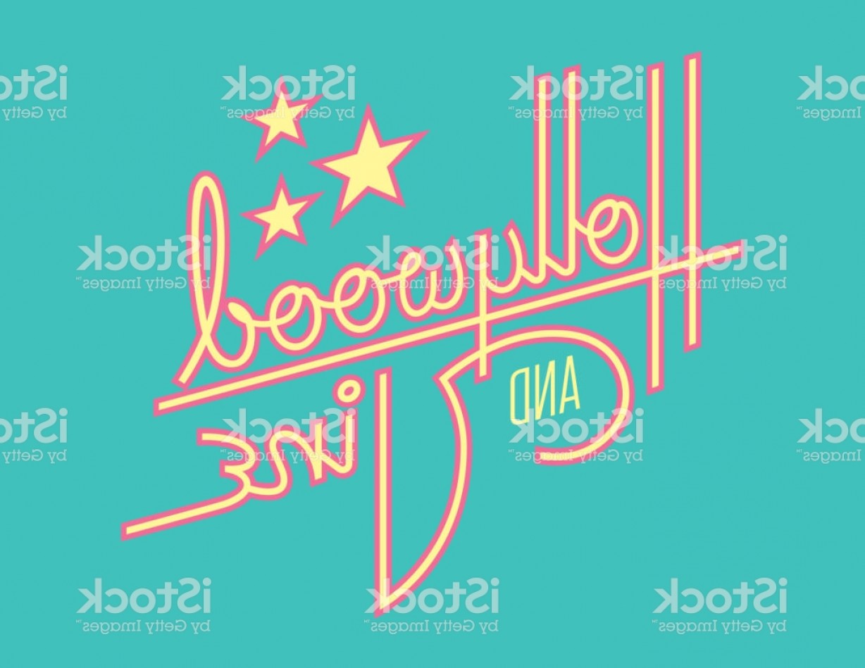 1228x949 Hollywood And Vine Retro Vector Design With Stars Gm Soidergi