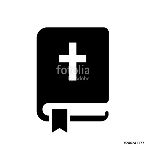 500x500 Holy Bible Vector Icon Stock Image And Royalty Free Vector