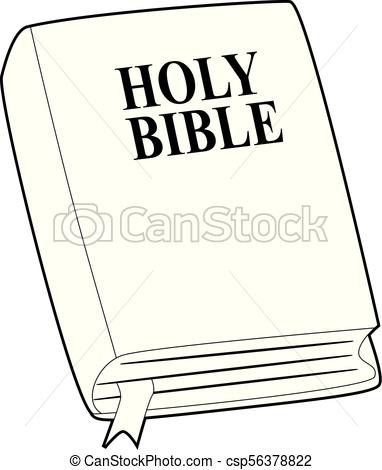 382x470 Coloring Book Outlined Of Holy Bible Vector Illustration