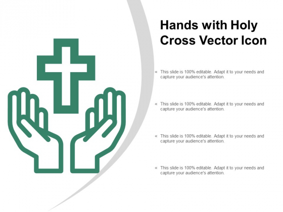 Hands With Holy Cross Vector Icon Ppt Powerpoint Presentation 560x420 Hands With Holy Cross Vector Icon Ppt Powerpoint Presentation