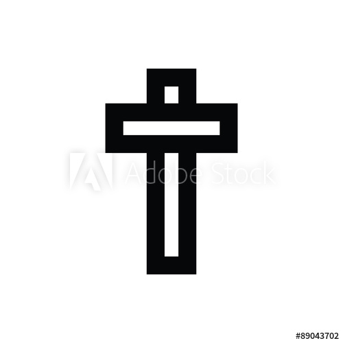 Holy Cross Vector Icon 500x500 Holy Cross Vector Icon