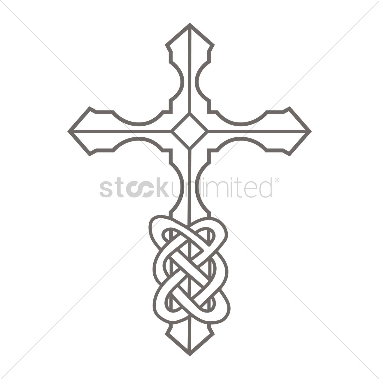 Holy Cross Vector Image 1300x1300 Holy Cross Vector Image
