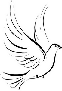 206x300 Clipart Doves Holy Spirit Free Images