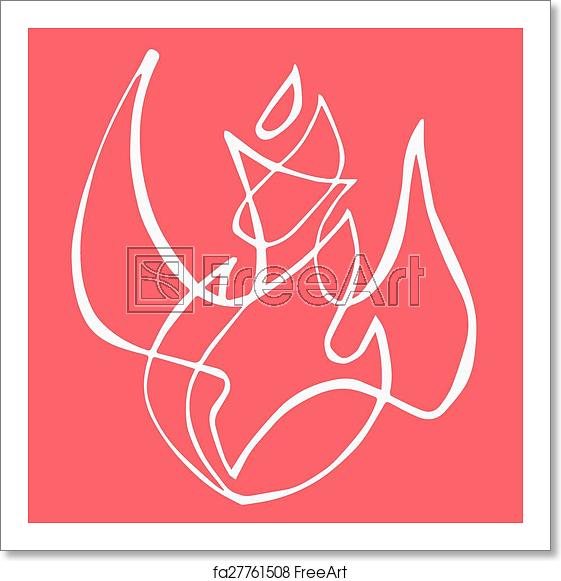 Free Art Print Of Holy Spirit Hand Drawn Vector Illustration 561x581 Free Art Print Of Holy Spirit Hand Drawn Vector Illustration