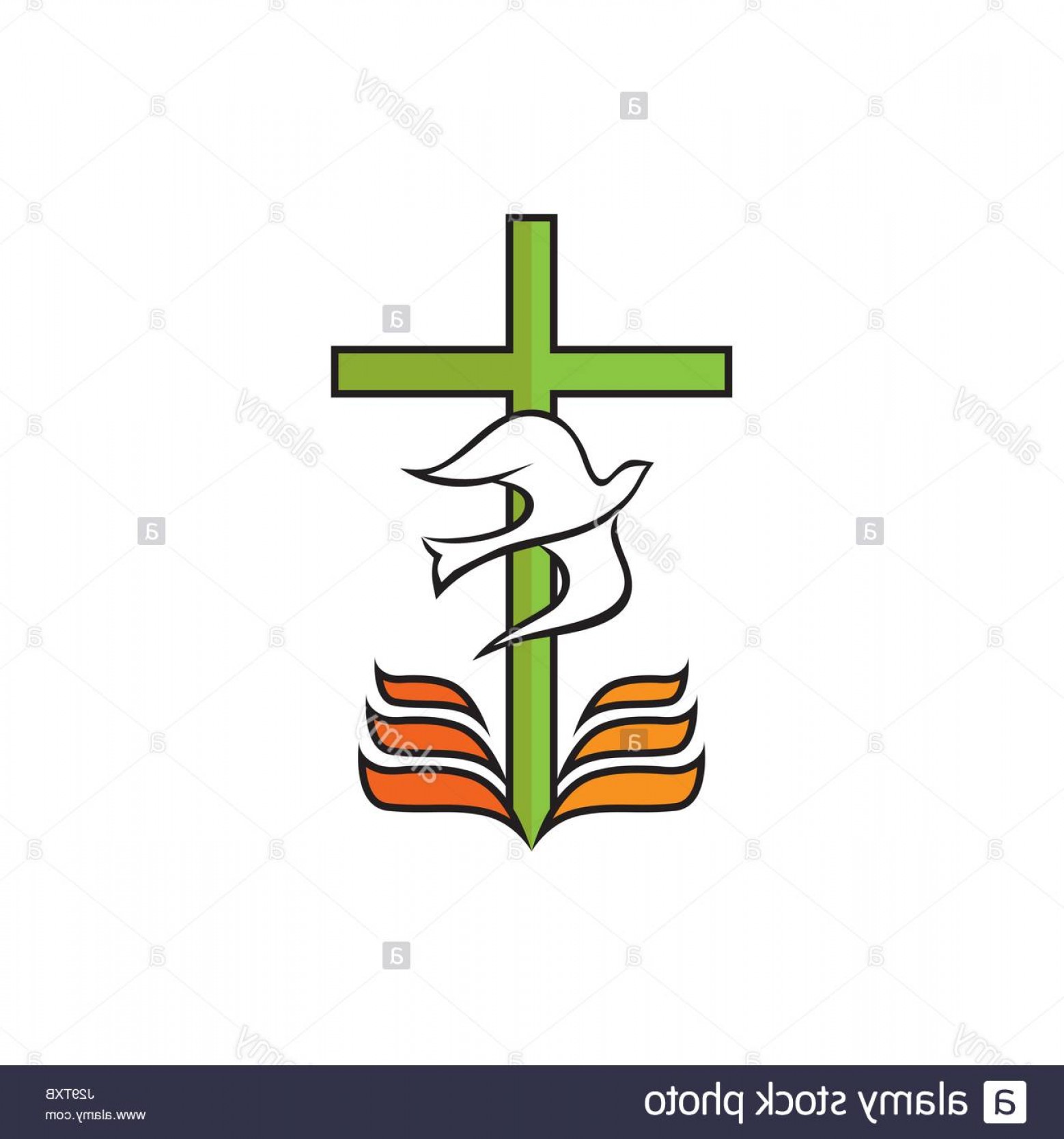 Stock Photo Church Logo Cross Dove A Symbol Of The Holy Spirit 1558x1668 Stock Photo Church Logo Cross Dove A Symbol Of The Holy Spirit