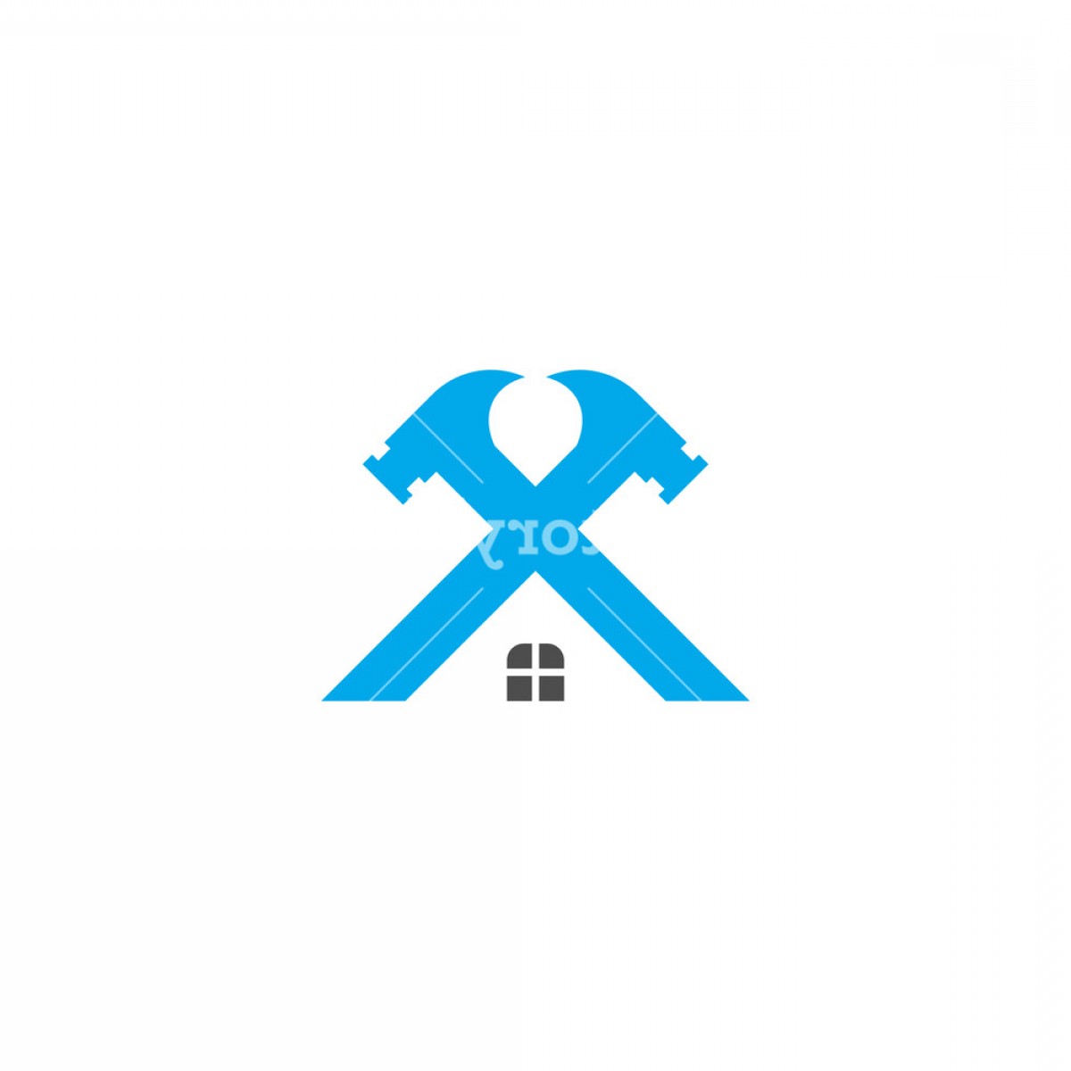 1200x1200 Home Construction Logo Icon Vector Template Hgxcyidaxjowbkt