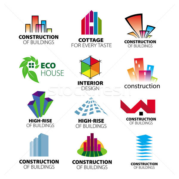 600x600 Collection Of Vector Logos Construction And Home Improvement
