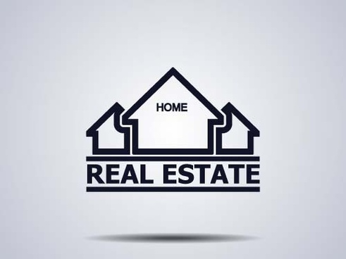 491x368 House Logo Design Free Vector Download