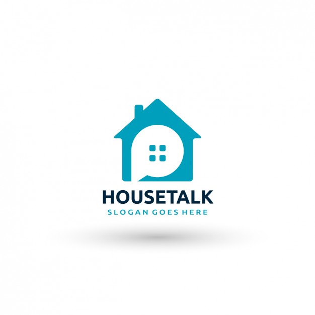 626x626 House Logo Template Vector Free Download