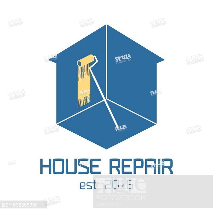 701x700 Home Repair Vector Logo, Badge, Design Element House Remodeling