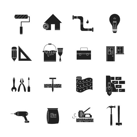 450x450 House Repair Vector Line Icons