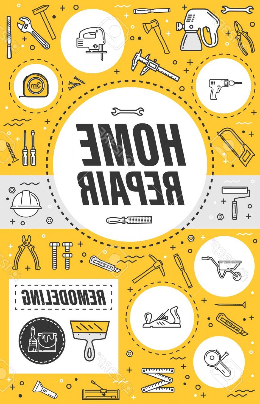 1006x1560 Photostock Vector Home Repair House Construction Or Flat