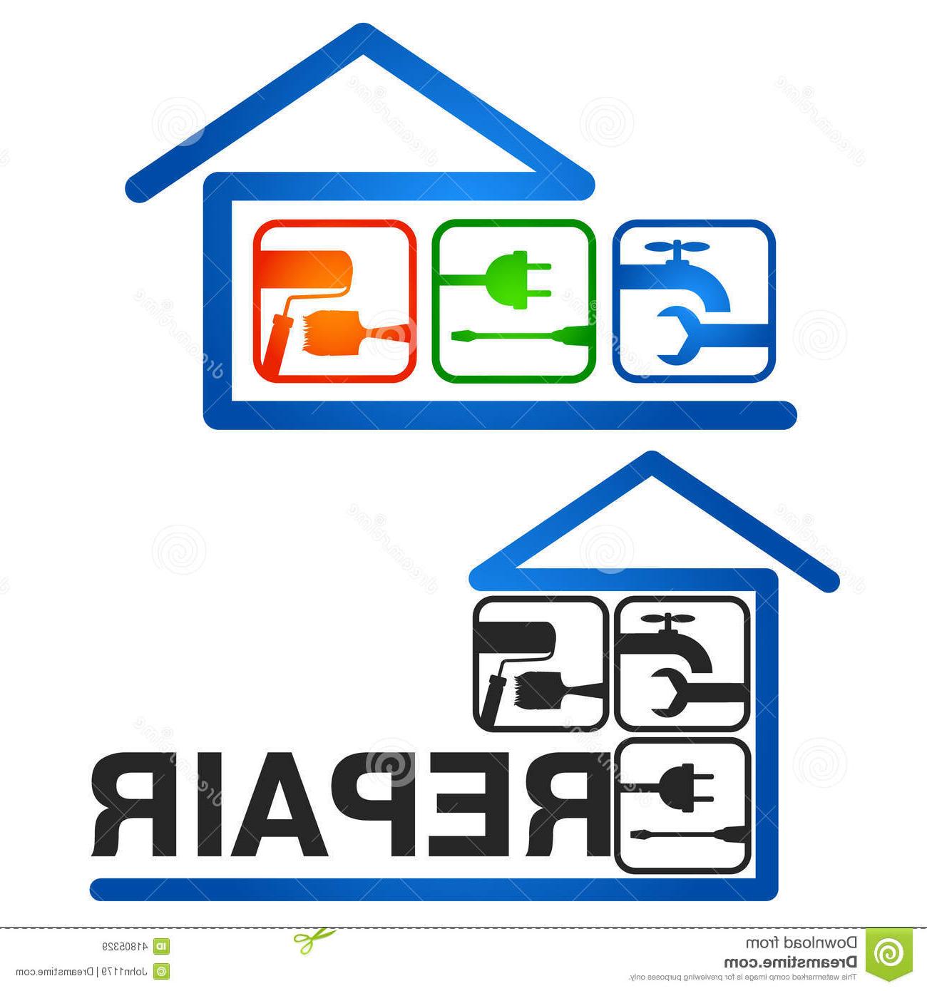 1300x1390 Unique Home Repair Vector Cdr Free Vector Art, Images, Graphics