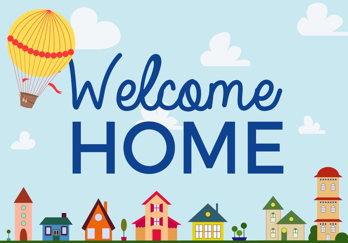 700x490 Free Welcome Home Vector