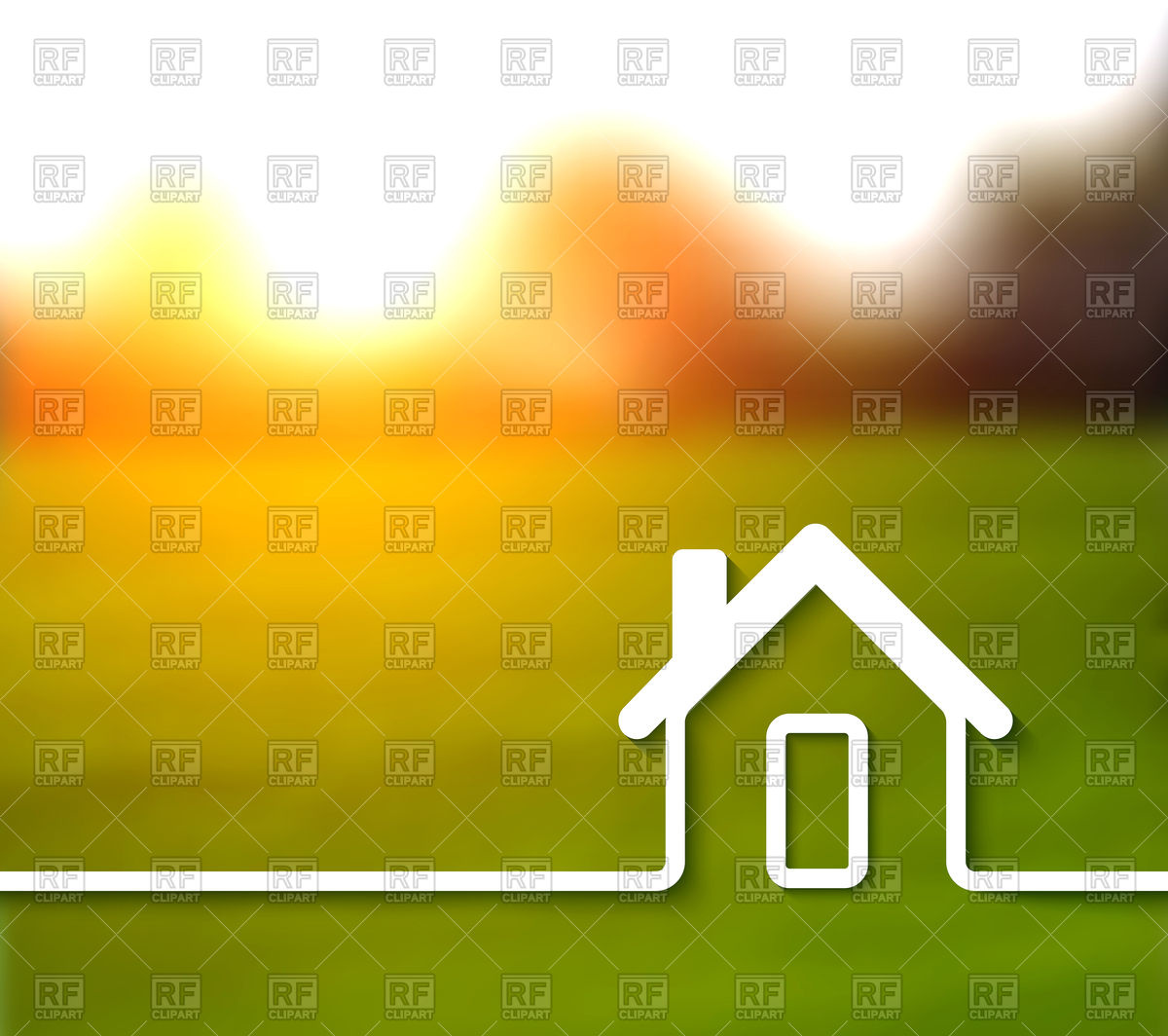 1200x1064 Home Icon On Blur Background Vector Image Of Architecture