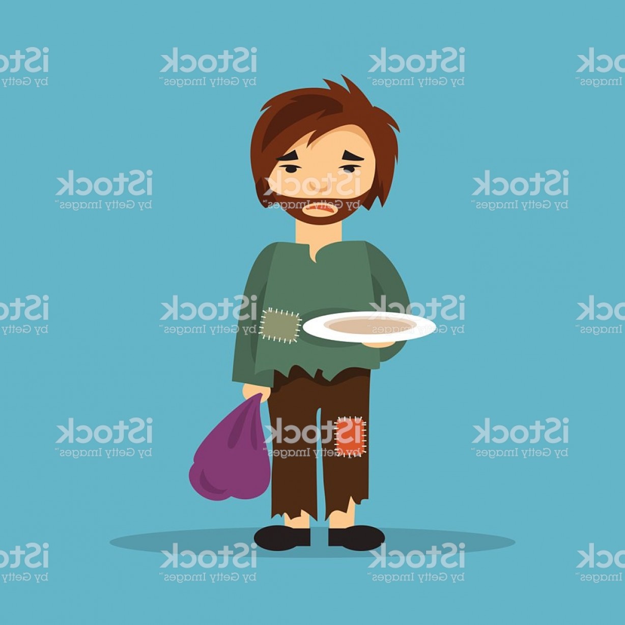 1228x1228 Homeless Vector Art Wallkeeper