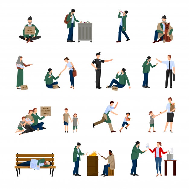 626x626 Homeless Vectors, Photos And Free Download