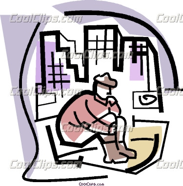 375x382 Homeless Vector Clip Art