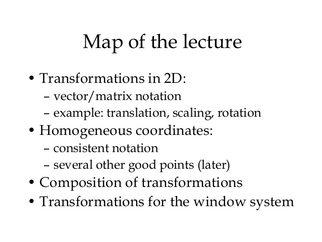 D Transformations And Homogeneous Coordinates 638x479 D Transformations And Homogeneous Coordinates