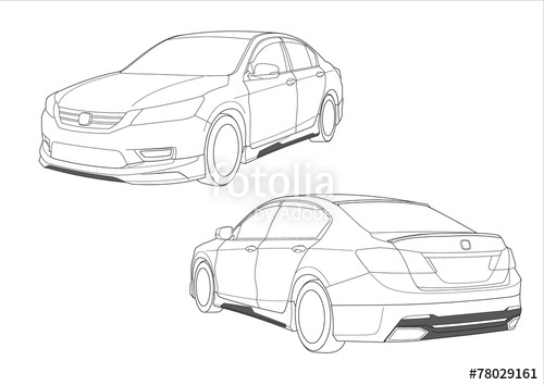 500x354 Honda Accord Stock Image And Royalty Free Vector