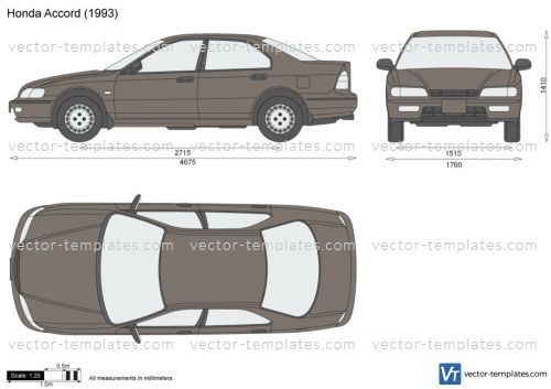 Honda Accord Vector at Vectorified.com | Collection of Honda Accord ...