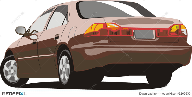 800x406 Vector Honda Accord Illustration