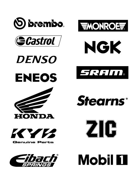 480x640 Motorcycle Brand Logo Vector