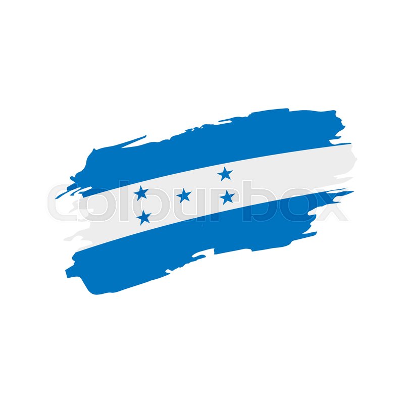 800x800 Honduras Flag, Vector Illustration On Stock Vector Colourbox