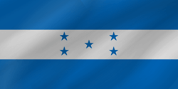 250x125 Honduras Flag Vector