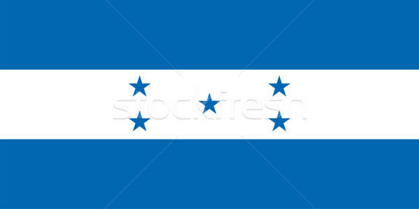 600x300 Honduras Flag Vector Illustration