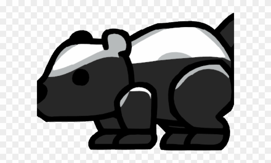 880x530 Honey Badger Clipart Vector