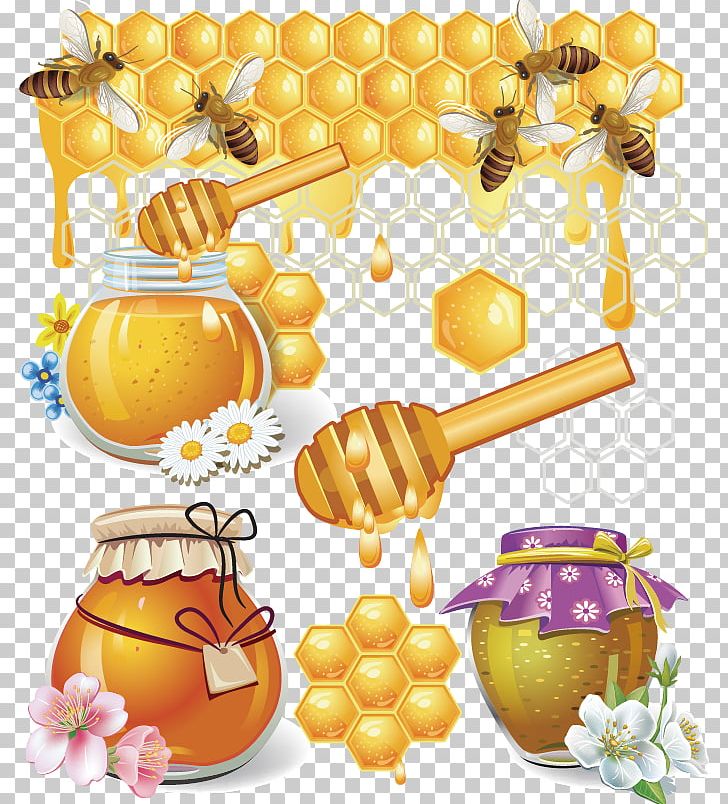 728x804 Honey Bee Honeycomb Png, Clipart, Bee, Beehive, Bees Vector, Crea