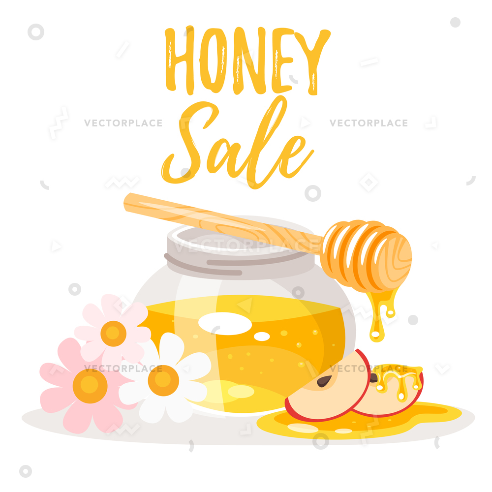 Honey Dipper Vector