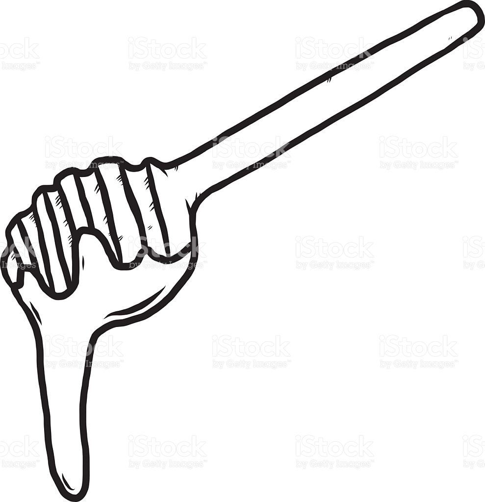 989x1024 Honey Dipper Clipart