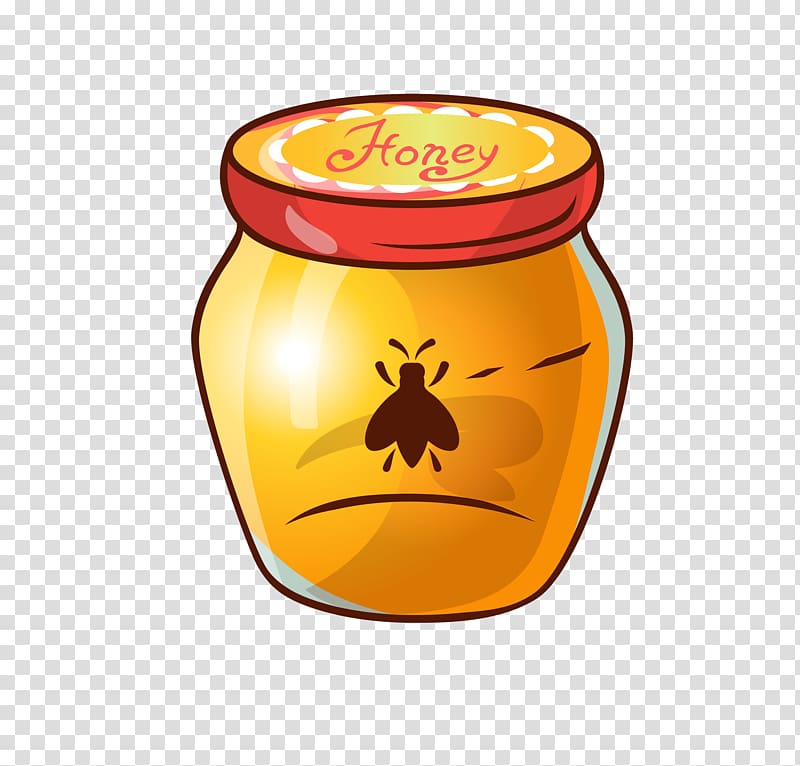 800x766 Honey Bee Honey Bee Jar, Honey Jar Material Transparent Background