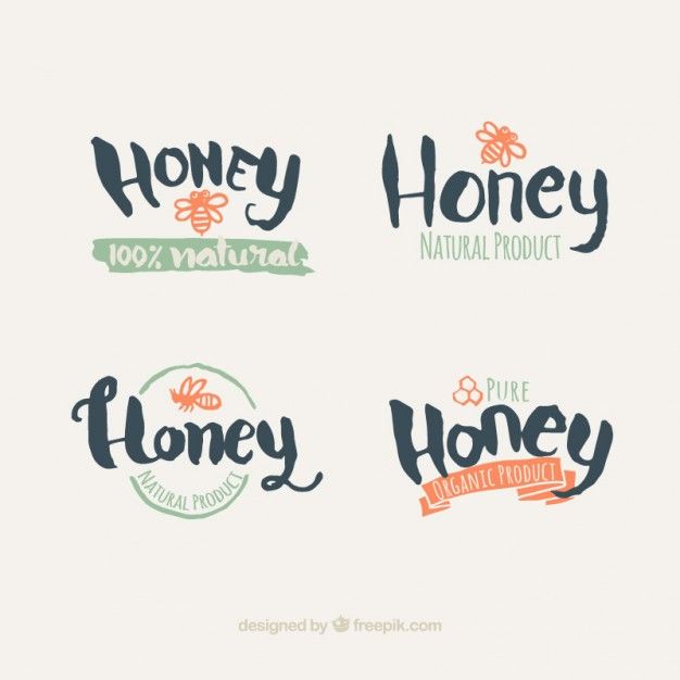 626x626 Honey Logo Templates Free Vector Logotipos Free Logo Templates