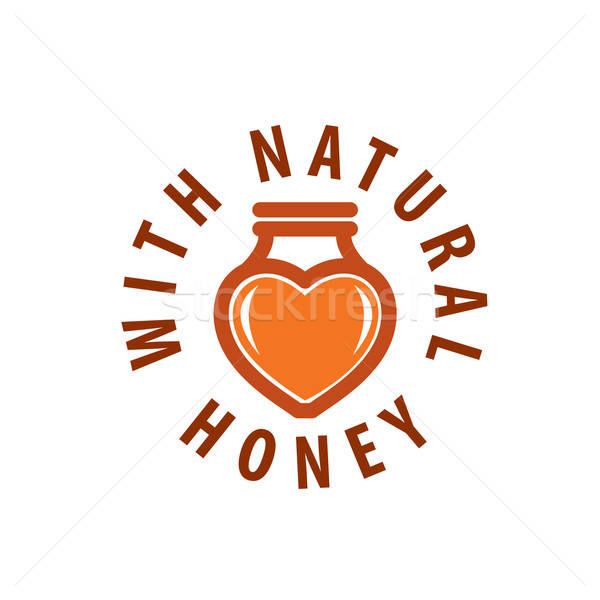 600x600 Vector Honey Logo Vector Illustration Aleksej Butenkov