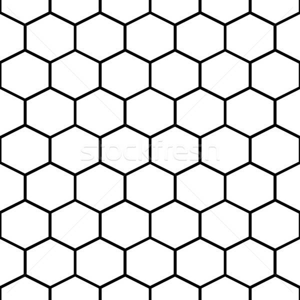 600x600 Honey Comb Cells Vector Seamless Pattern Vector Illustration