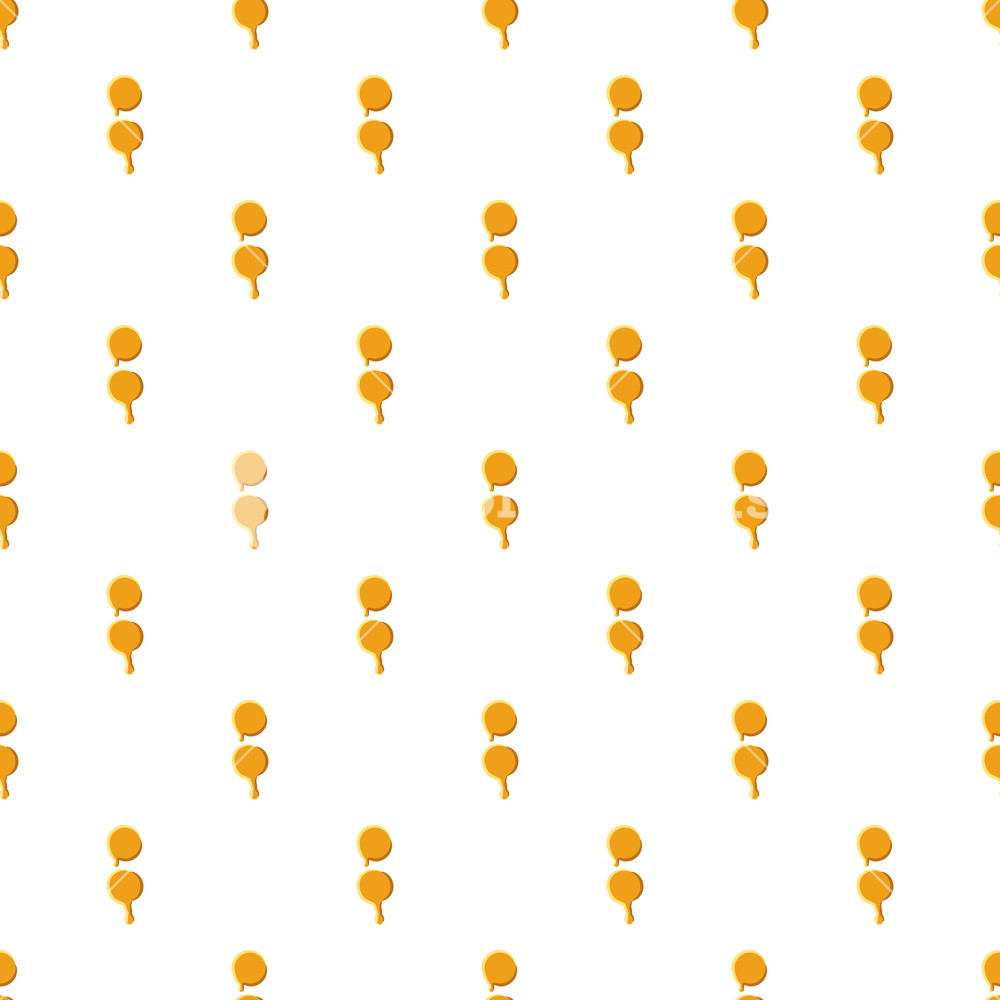1000x1000 Colon From Honey Pattern Seamless Repeat In Cartoon Style Vector