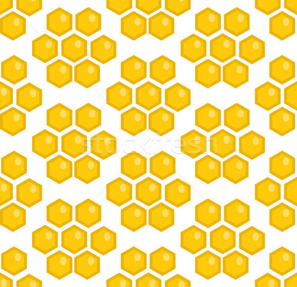 600x580 Honey Seamless Pattern Beekeeping Endless Background, Texture
