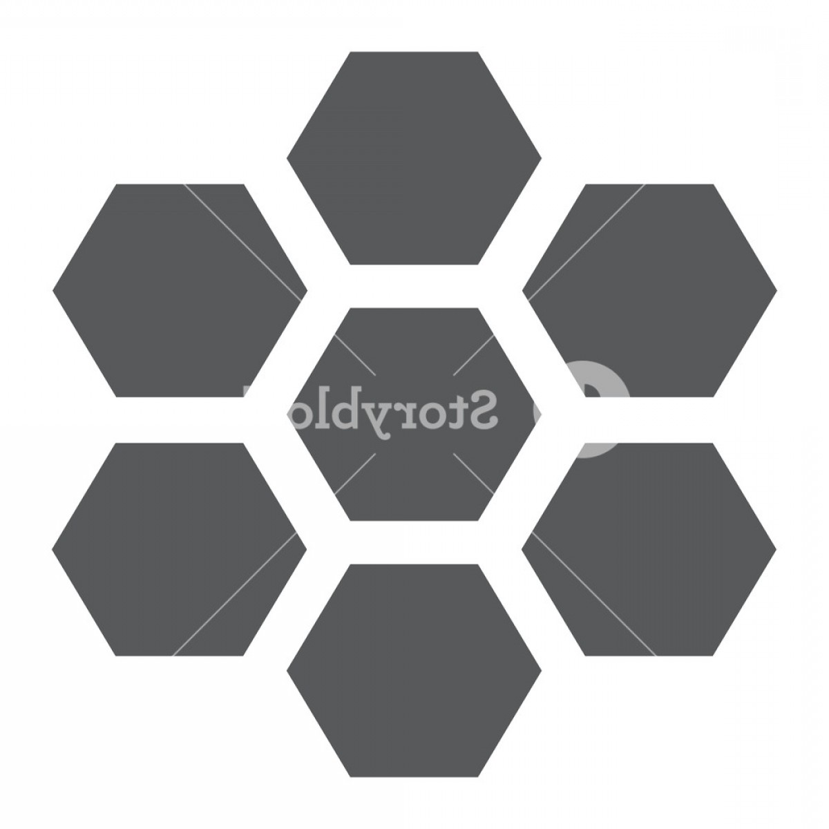 1200x1200 Honeycomb Glyph Icon Bee And Honey Hexagon Sign Vector Graphics