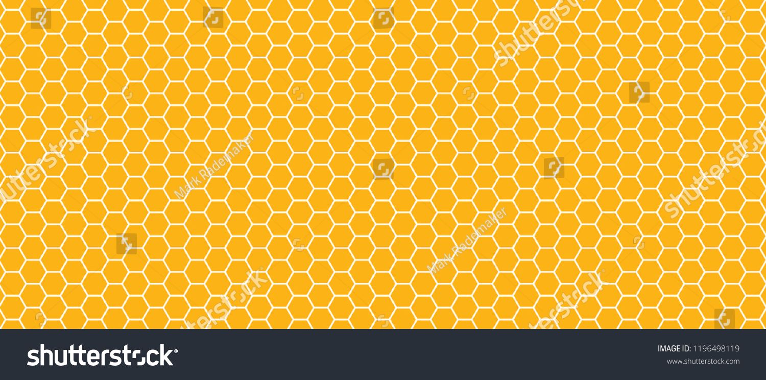1500x744 Honeycomb Monochrome Honey Seamless Pattern Vector Cell Cells