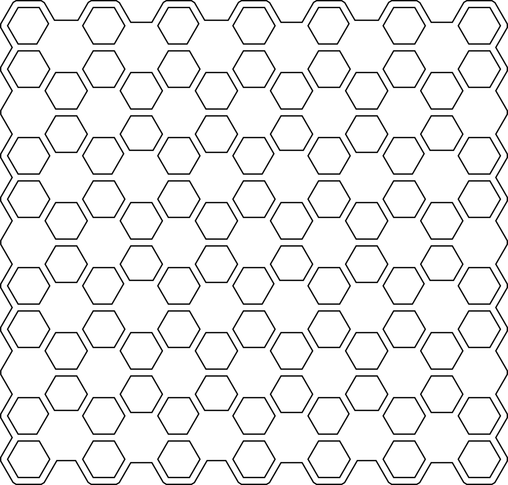 1000x955 Honey Comb Vector Seamless Pattern Free Vector Cdr Download