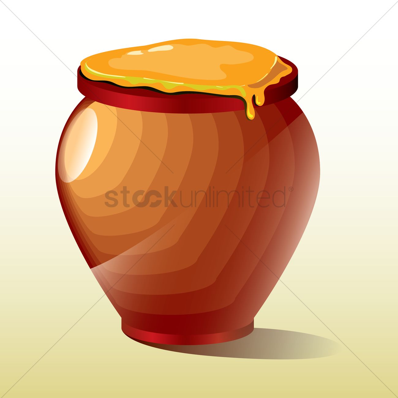 Honey Pot Vector at Collection of Honey Pot Vector free for personal use