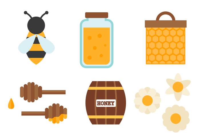 700x490 Honey Free Vector Art