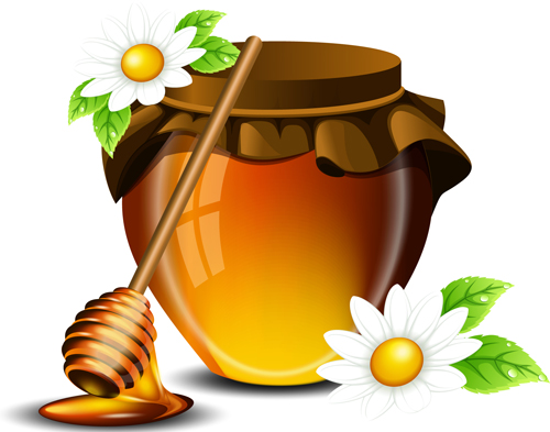500x393 Jar With Honey Vector Graphics Free Download