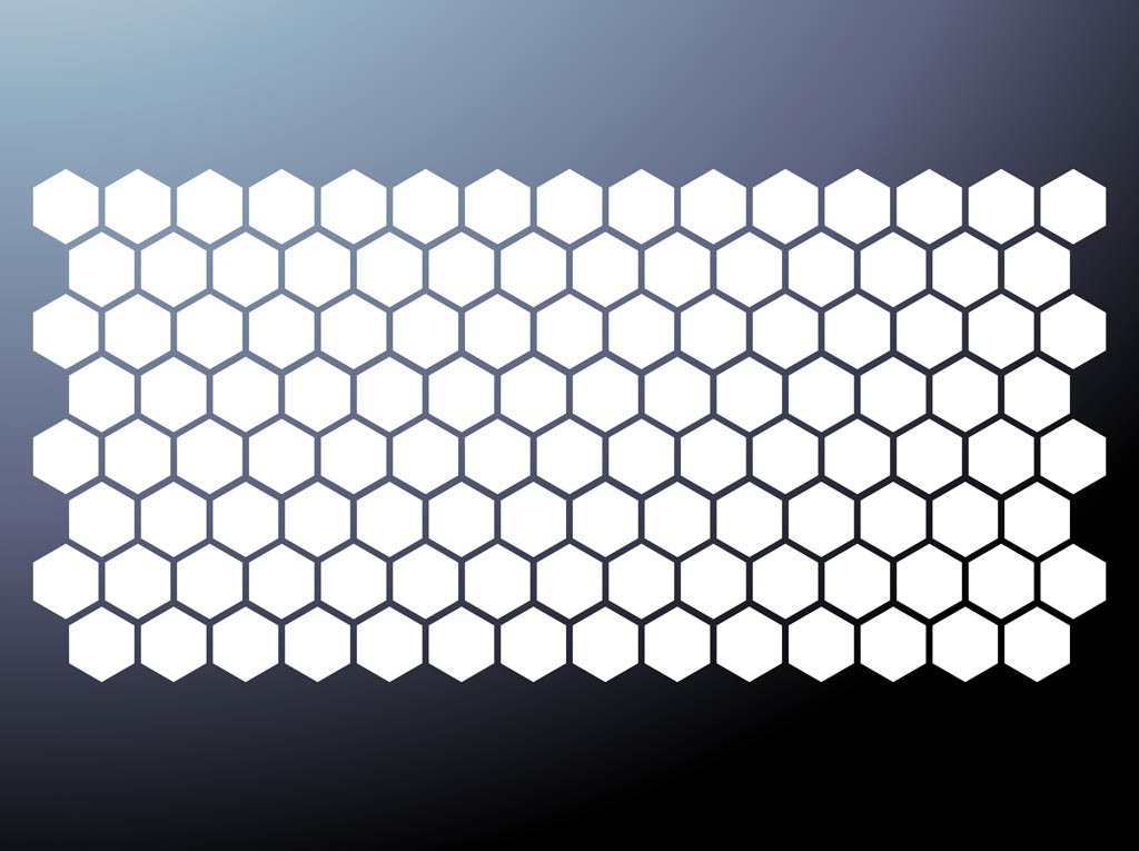 1024x765 Honeycomb Pattern Vector Vector Art Graphics