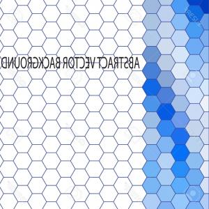 300x300 Background With Hexagons Abstract Honeycomb Vector Clipart